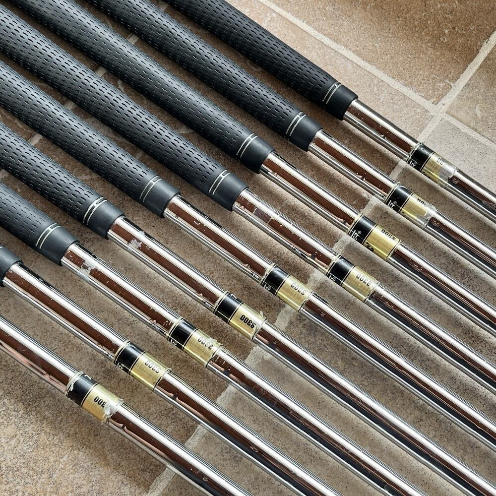 Mizuno Iron Set MP-60 FORGED 3-7 9-PW SW LW MP Series S300 Stiff RH NO #8 "FAIR" - Picture 14 of 16